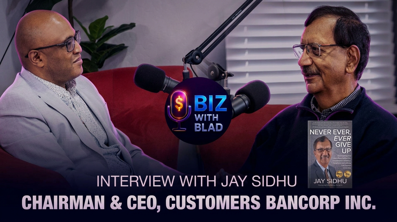Interview with Jay Sidhu, Chairman & CEO, Customers Bancorp Inc.